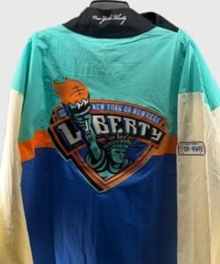 Spike Lee LVA-NYL New York Liberty Windbreaker Jacket Spike Lee Liberty LVA NYL Windbreaker Jacket