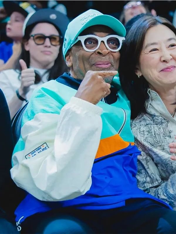 Spike Lee LVA-NYL New York Liberty Windbreaker Jacket Spike Lee New York Liberty Windbreaker Jacket