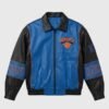 Manchester City Varsity Bomber Jacket Sydney Sweeney 2026 Knicks Finals Jacket