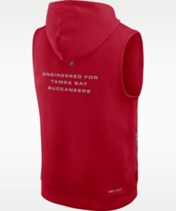 Tampa Bay Buccaneers Dri-Fit Sleeveless Pullover Hoodie Tampa Bay Buccaneers Dri-Fit Sleeveless Hooded Vest