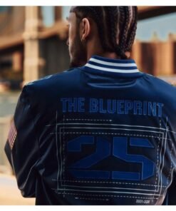 The Blueprint x New York Yankees Satin Full-Snap Jacket