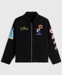 The Simpsons x Shoe Palace Donuts Work Jacket