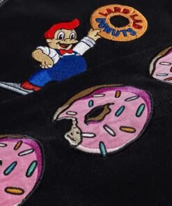The Simpsons x Shoe Palace Donuts Work Jacket The Simpsons x Shoe Palace Donuts Work Jacket Black