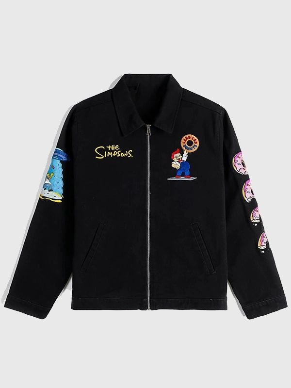 The Simpsons x Shoe Palace Donuts Work Jacket The Simpsons x Shoe Palace Donuts Work Jacket