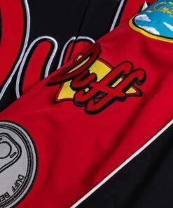 The Simpsons x Shoe Palace Duff Man Racing Jacket The Simpsons x Shoe Palace Duff Man Cotton Jacket