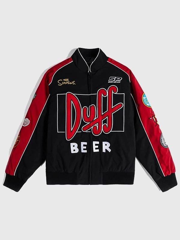 The Simpsons x Shoe Palace Duff Man Racing Jacket The Simpsons x Shoe Palace Duff Man Racing Jacket