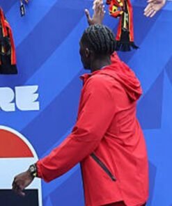 Adidas Belgium Tiro Tech Full Zip Windbreaker Jacket World Cup 2026 Belgium Tiro Windbreaker Jacket