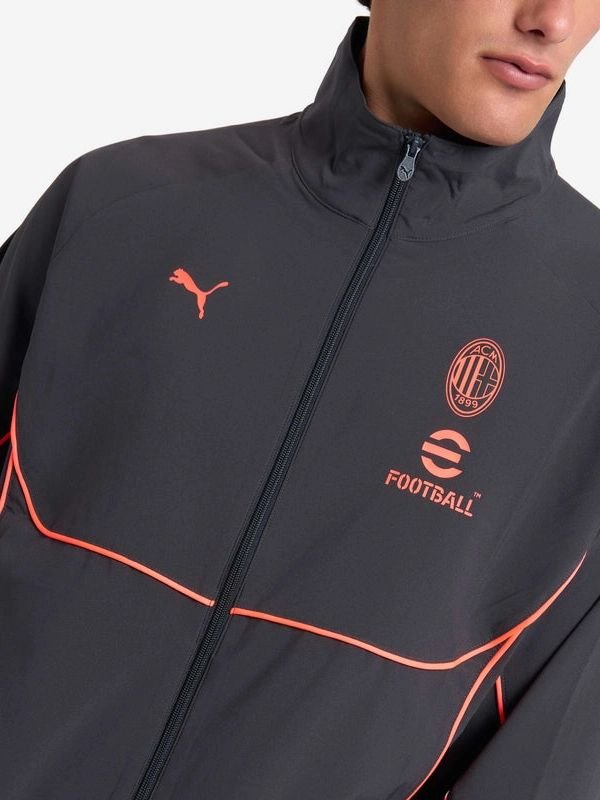 AC Milan 26/27 Puma Track Jacket AC Milan 26/27 Puma Grey Jacket