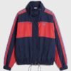 Sebastian Aho NHL Lord Stanley Varsity Jacket Adidas x ASOS Oversized Navy Track Jacket