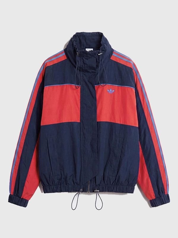 Adidas x ASOS Oversized Navy Track Jacket Adidas x ASOS Oversized Navy Track Jacket