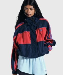 Adidas x ASOS Oversized Navy Track Jacket Adidas x ASOS Oversized Red and Blue Jacket