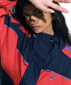 Adidas x ASOS Oversized Navy Track Jacket Adidas x ASOS Red and Blue Track Jacket
