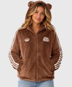 Adidas x Care Bears Fur Jacket