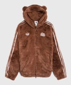 Adidas x Care Bears Fur Jacket Brown