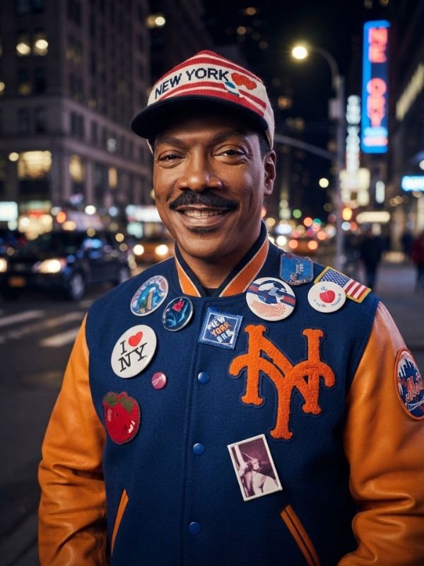Akeem Coming 2 America Letterman Jacket Akeem Coming 2 America Letterman Jacket