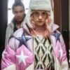 Akeem Coming 2 America Letterman Jacket Anthracite 2024 Noémie Schmidt Star Puffer Jacket