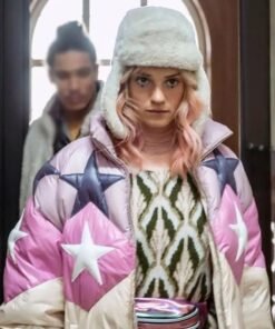 Anthracite 2024 Noémie Schmidt Star Puffer Jacket