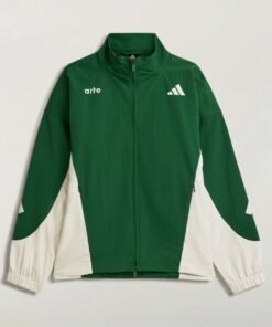 Adidas x Arte Antwerp Z.N.E. Track Jacket Arte Antwerp Z.N.E. Green and White Track Jacket