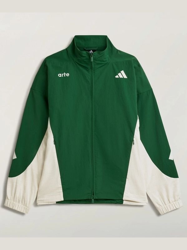 Adidas x Arte Antwerp Z.N.E. Track Jacket Arte Antwerp Z.N.E. Green and White Track Jacket