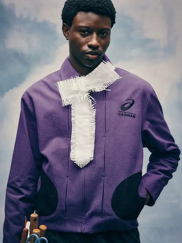 Carnan x ASICS Path II Utility Work Jacket ASICS Path II Carnan Purple Jacket