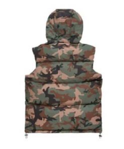 Bad Day Cameron Diaz Camo Hooded Vest Bad Day 2025 Cameron Diaz Camo Vest