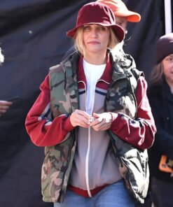 Bad Day Cameron Diaz Camo Hooded Vest