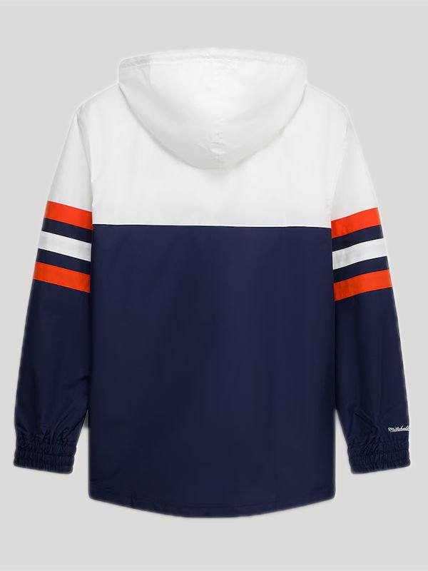 Bears Mitchell & Ness Head Coach Anorak Windbreaker Jacket Bears Mitchell & Ness Head Coach Anorak Hooded Jacket