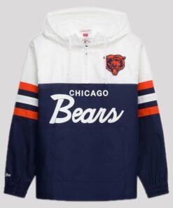 Bears Mitchell & Ness Head Coach Anorak Windbreaker Jacket