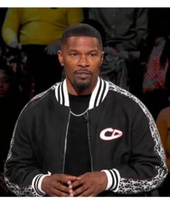 Beat Shazam Jamie Foxx Virgin Black Varsity Jacket