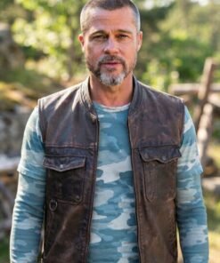 Brad Pitt Heart of the Beast Leather Vest