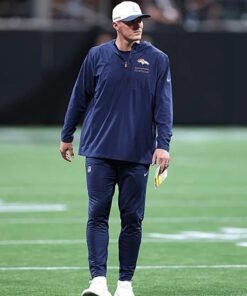 Broncos Preseason 2026 Bo Nix Sideline Anorak Half-Zip Jacket