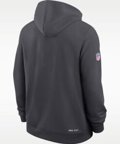 Buffalo Bills 2026 Charcoal Grey Hoodie