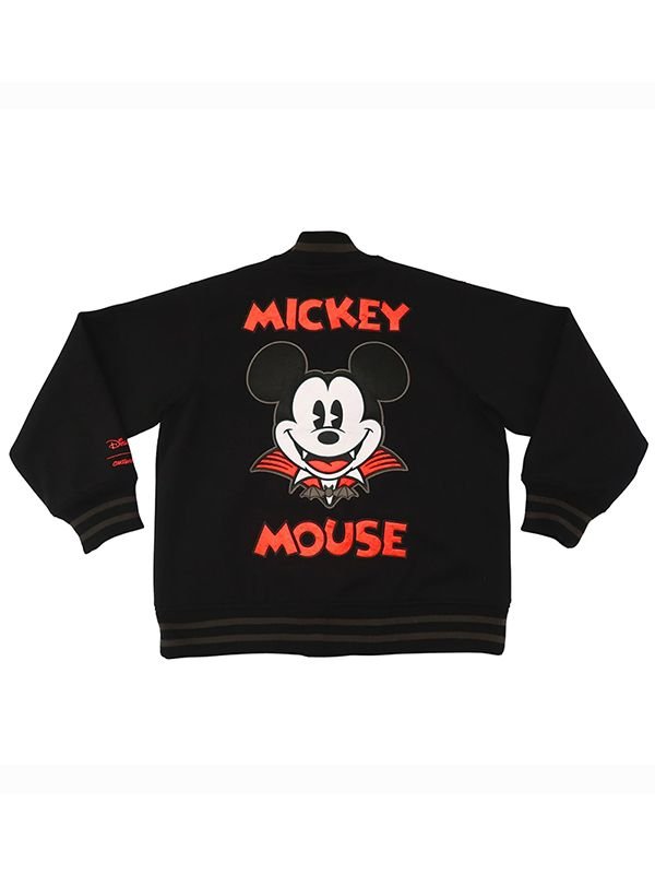 Disney Mickey Mouse Vampire Varsity Jacket Cakeworthy Mickey Mouse Vampire Black Jacket