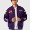 Spider-Man Brand New Day Peter Parker Puffer Vest Cakeworthy Spider Man 90's Varsity Jacket