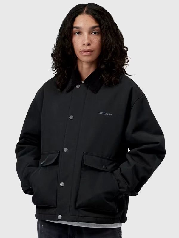 Carhartt WIP Quentin Black Jacket Carhartt WIP Quentin Black Jacket