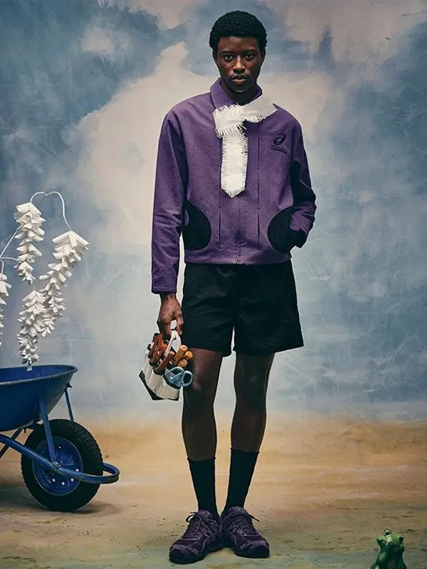 Carnan x ASICS Path II Utility Work Jacket Carnan x ASICS Purple Utility Work Jacket