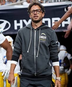 Chargers Preseason 2026 Mike McDaniel Grey Hoodie