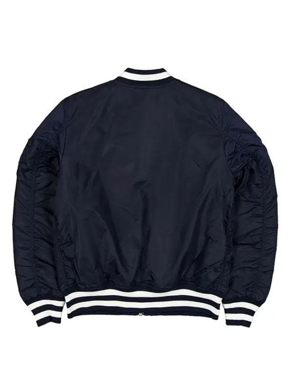 Chicago Bears Alpha Industries MA-1 Bomber Jacket Chicago Bears Alpha Industries MA-1 Black Jacket