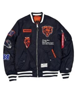 Chicago Bears Alpha Industries MA-1 Bomber Jacket