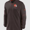 Cleveland Browns 2026 Sideline Nike Quarter-Zip Top