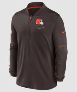 Cleveland Browns 2026 Sideline Nike Quarter-Zip Top