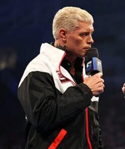 SmackDown 2026 Cody Rhodes Jacket Cody Rhodes 2026 SmackDown Black White Jacket