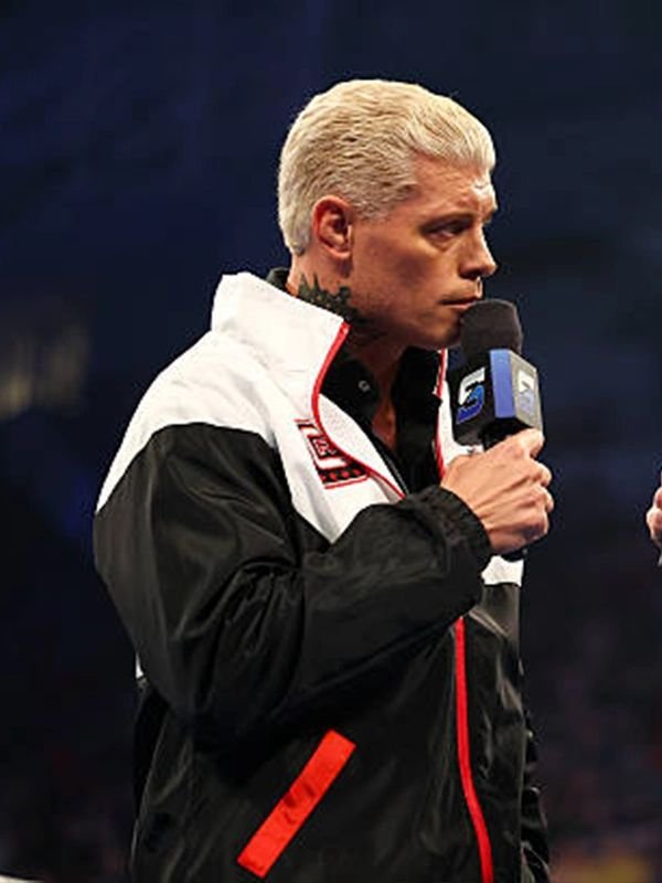 SmackDown 2026 Cody Rhodes Jacket Cody Rhodes 2026 SmackDown Black White Jacket