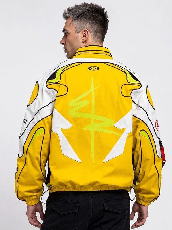 Cyber-Punk Edgerunners David Racing Jacket Cyber-Punk Edgerunners David Yellow Jacket