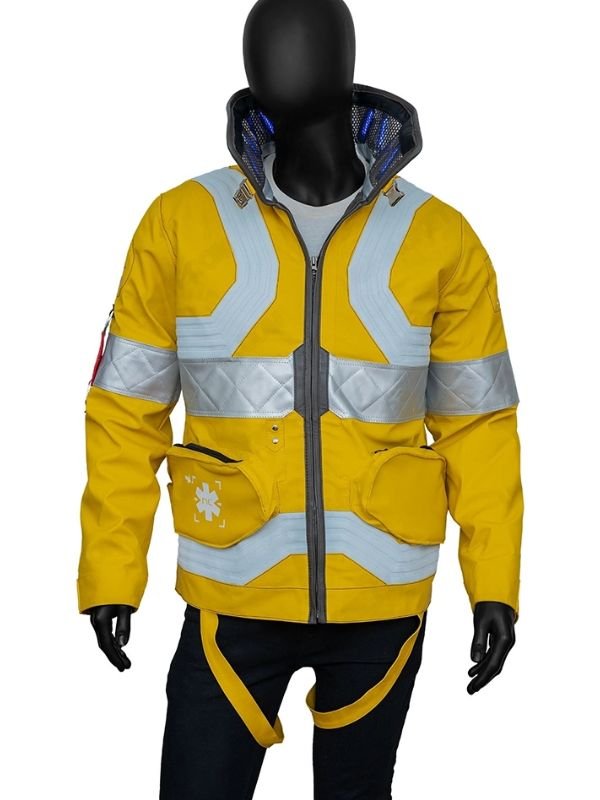 Cyberpunk 2077 David Martinez Jacket Cyberpunk 2077 David Martinez Jacket Edgerunners Yellow Jacket