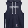 Drake’s OVO x UFC 2026 Hooded Jacket Dallas Cowboys 2026 Sideline Sleeveless Hoodie