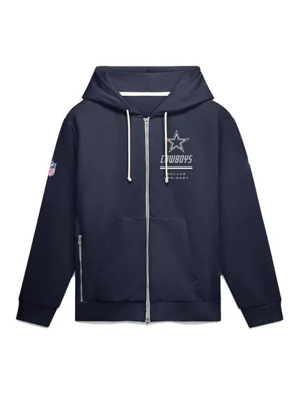 Dallas Cowboys Sideline Full-Zip Hoodie Dallas Cowboys Sideline Full-Zip Hoodie