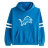 Detroit Lions Blue Popover Hoodie