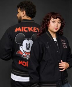 Disney Mickey Mouse Vampire Varsity Jacket