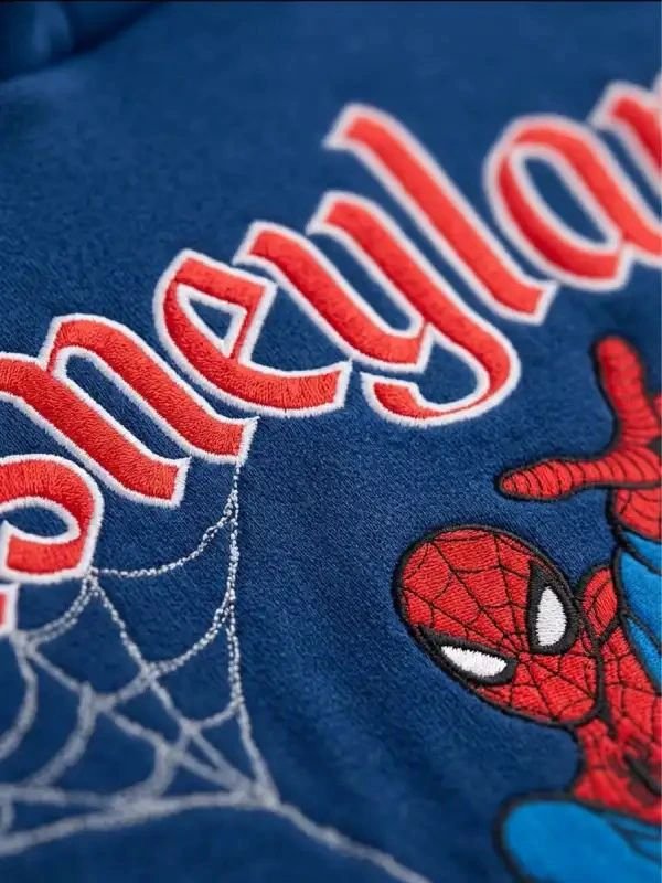 Spiderman Disneyland Hoodie Disney Parks Spiderman Hoodie blue